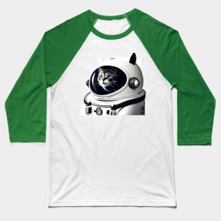 Astronaut kitty Baseball T-Shirt